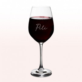 copa de vino personalizada con nombre
