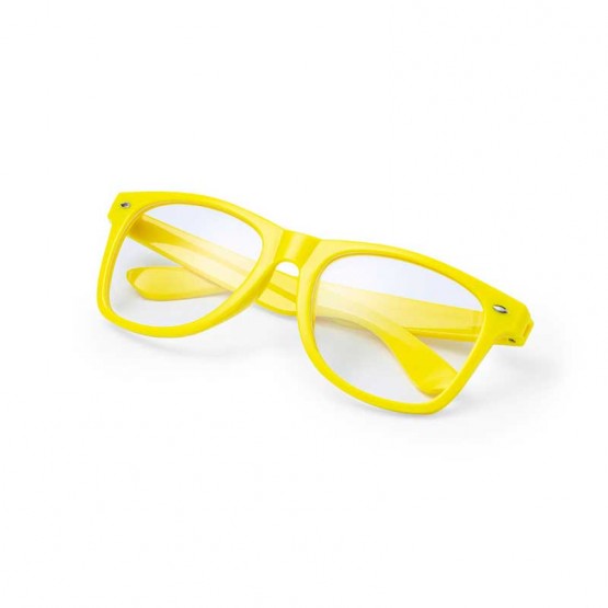 gafas amarillo fluorescente