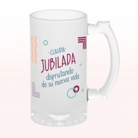 jarra cerveza jubilada