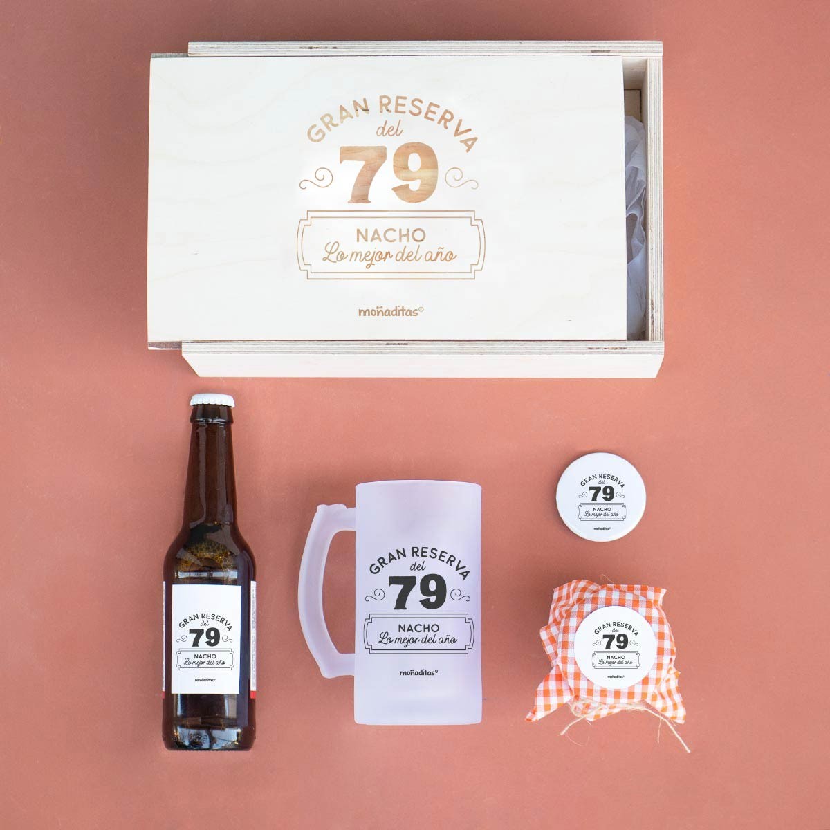 🍺 Kit cerveza personalizada cumpleaños 🍺 REGALO ORIGINAL