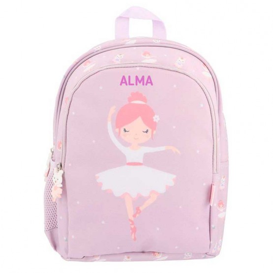 mochila bailarina personalizada