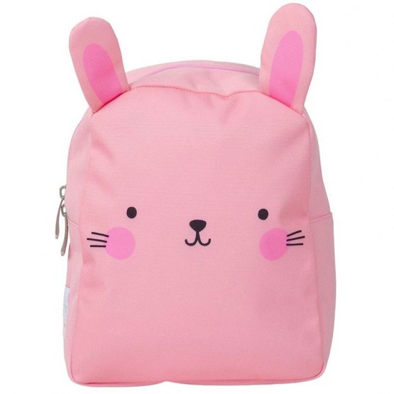 mochila pequeña conejito rosa