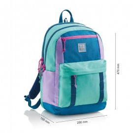 mochila escolar purple