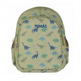 mochila dinos mediana personalizada