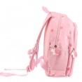 mochila unicornio con cremallera 