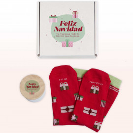 pack regalo feliz navidad