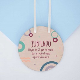 placa jubilado