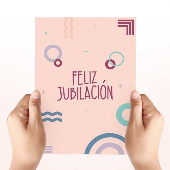 tarjeta regalo jubilación